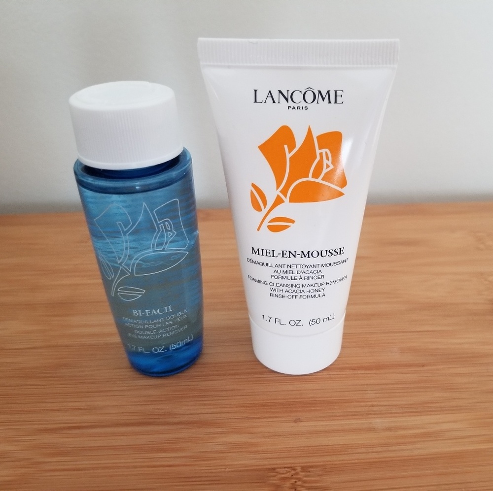 4/ $14 Lancome cleanser and makeup remover